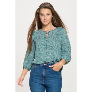 WEST K Women's Sophia Three Quarter Sleeve Blouse - 1 of 4