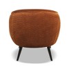 Jennifer Taylor Home London Mid-Century Modern Ruched Barrel Chair - 3 of 4