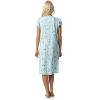 Casual Nights Women's Flowery Short Sleeve Nightgown - 3 of 4