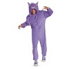Adults Deluxe Pokémon™ Gengar Hooded Jumpsuit Costume - Large/Extra Large - 2 of 4