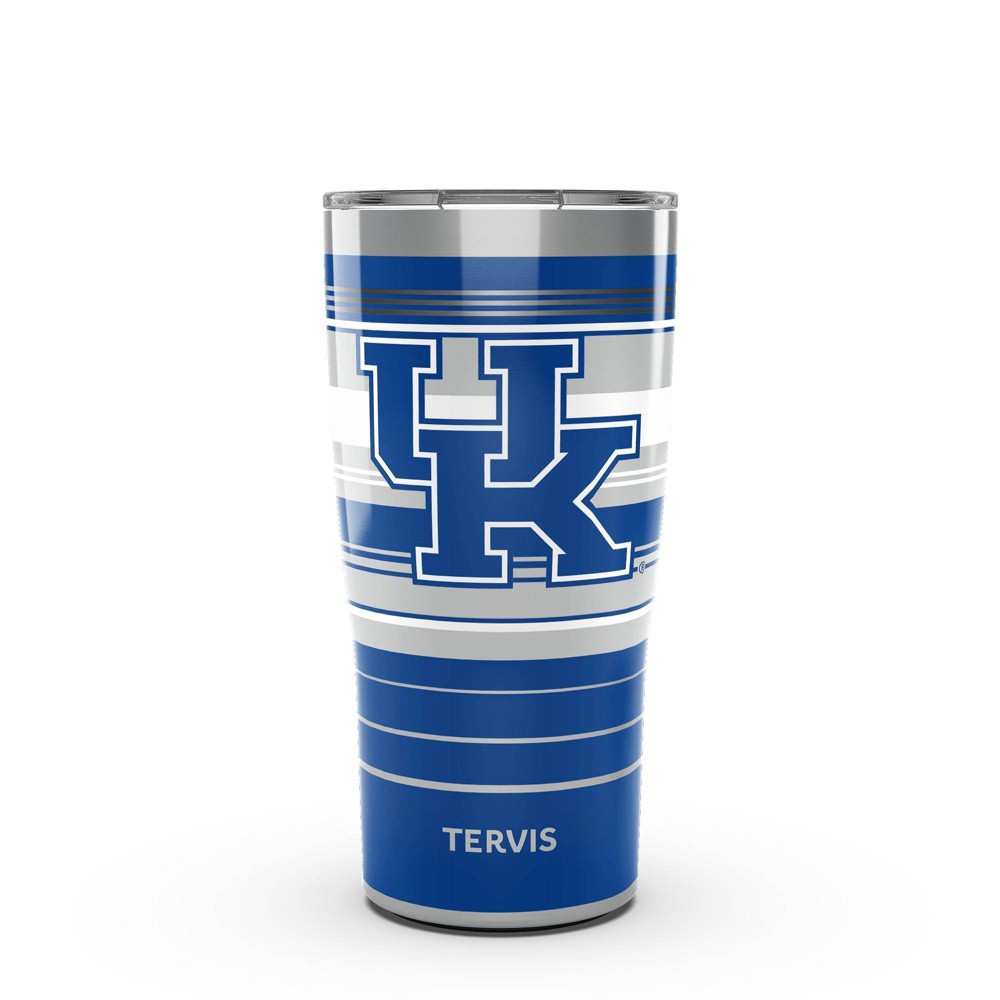 NCAA Kentucky Wildcats 20oz Hype Stripes Stainless Steel Tumbler