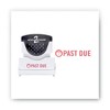 ACCUSTAMP2 Pre-Inked Shutter Stamp, Red, PAST DUE, 1.63 x 0.5 - 2 of 4