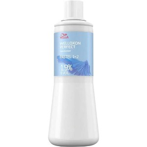 Wella Welloxon Perfect Creme Developer Pastel 6 Volume (1.9%) - 33 oz LITER | Activator for Haircolor Dye Hair Color - 1 of 3