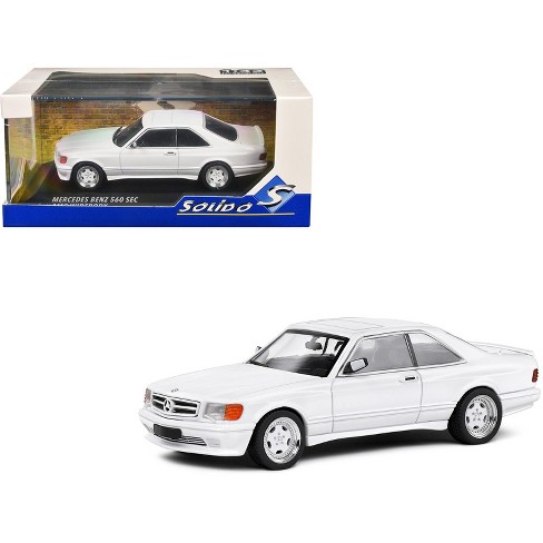 1990 Mercedes-Benz 560 SEC AMG WideBody Classic White 1/43 Diecast Model Car by Solido - image 1 of 4