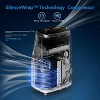 14000 BTU Portable Air Conditioner 3-in-1 with Dehumidifier & Fan, Cools up to 750 Sq.Ft, Floor AC Unit with Window Kit & 24H Timer - 4 of 4