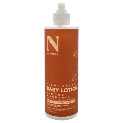 Dr. Natural Moisturizing Baby Lotion - Shea Butter Baby Lotion for Newborn and Kids - Body Lotion for Sensitive Skin - Almond and Mandarin - 16 oz
