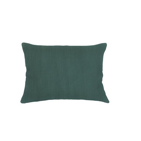 So Soft Linen Emerald Green Pillow 14x20 - image 1 of 2