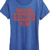 Women's - Instant Message - Call Me Senpai Short Sleeve Graphic T-Shirt - 2 of 4