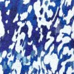 blue abstract print