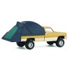 Greenlight 1/64 1986 GMC Sierra Lifted, Desert Sand & Doeskin Tan with Modern Truck Bed Tent, The Great Outdoors Series 4 38080-B - 3 of 4