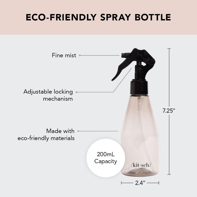 Kitsch Refillable Eco-Friendly Spray Bottle – Mist Spray Bottle for Hair, 2 of 10