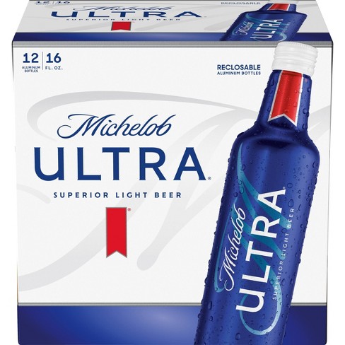 michelob ultra beer 12pk 16 fl oz aluminum bottles target