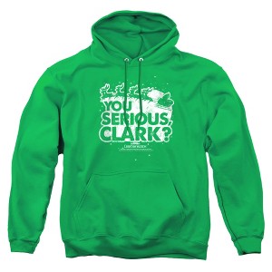 Christmas Vacation You Serious Clark Adult Pull-Over Hoodie - 1 of 4