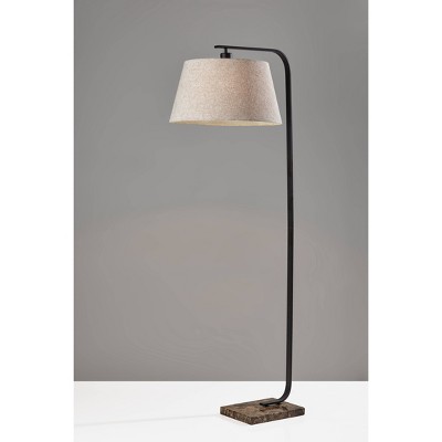 Bernard Floor Lamp Black - Adesso