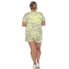 Plus Size 2 Piece Top & Shorts Lounge Set - 4 of 4