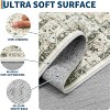 Coucheta Vintage Washable Runner Rug , Non-Slip Floral Carpet for Entryway & Hallway, Low Pile Oriental Prin(Multiple Sizes and Colors) - 3 of 4