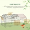 LOVMOR 86.5" x 40.5" Portable Small Animal Playpen for Rabbit - 3 of 4