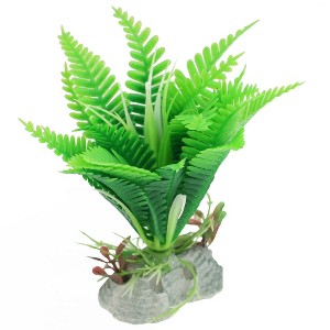 Unique Bargains Aquarium Aquascaping Underwater Grass Plant Green Decoration - 1 of 3