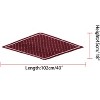 Allegra K Women's Polka Dot Pleated Neck Scarf Rhombus Handkerchief 40x18 inches(LxW) 1 Pc - 3 of 4