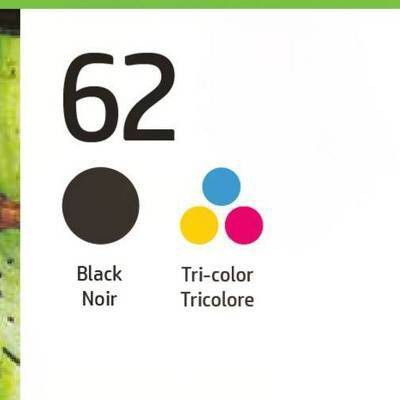 Black, Tri-color (62 2pk)