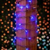 Novelty Lights 50 Light LED Christmas Mini Light Set (Brown Wire, 11 Feet) - 3 of 4