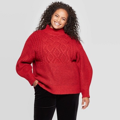 women's plus size pullover sweaters