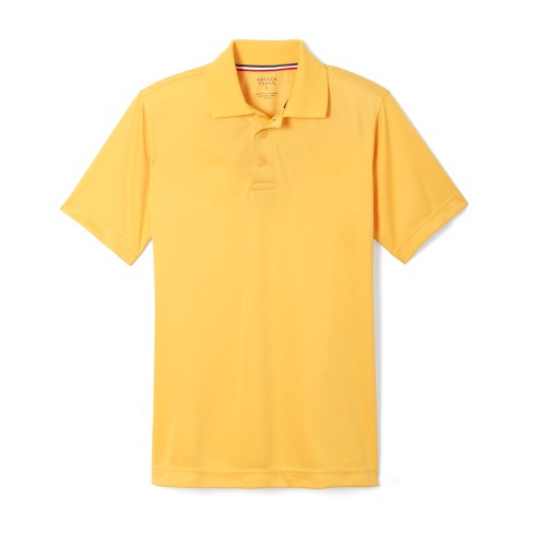 French Toast School Uniform Boys Short Sleeve Performance Polo-adult ...