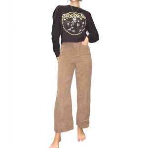 Women's Corduroy Trouser Pants - GILLI - 1 of 2