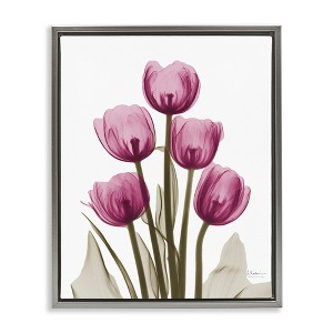 Stupell Industries Pink X-Ray Tulips, 17" x 21" - 1 of 4