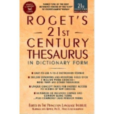 Roget's 21st Century Thesaurus - (Roget's Twentieth-First Century Thesaurus in Dictionary Form) 3rd Edition by  Barbara Ann Kipfer (Paperback)