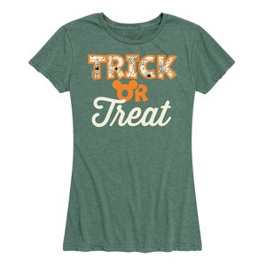 Women's - Disney - Trick Or Treat Short Sleeve Graphic T-Shirt - 1 of 4
