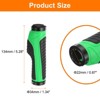 Unique Bargains Rubber Non-Slip Fit 7/8" Handlebar Grips 2 Pairs with Hex Wrench 5.28" - 2 of 4