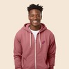 Dalix Donut Embroidered Hoodie Fleece Sweatshirt Zip Front Mens - 4 of 4