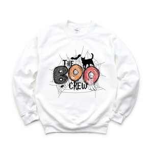 Simply Sage Market Women's Graphic Sweatshirt The Boo Crew Colorful - 1 of 4