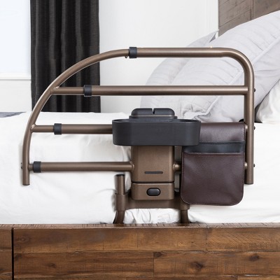 Signature Life Freedom Click Extendable Bed Rail for Adjustable Beds, Champagne Gold