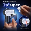HTUTWOO Airpods Pro 3rd Automatic Opening Protective Case Full-Body Protective with Built-in Magnets and Carabiner - 2 of 4