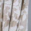 RT Designer Collection Brent Jacquard 2 Pack Luxurious Modern Design Curtain Panel 36" x 84" Taupe - 4 of 4
