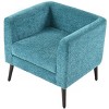 NicBex Modern Accent Chair Barrel Chair Fabric Armchair Upholstered Living Room Chair Comfy Chair Sofa Chair for Bedroom - 3 of 4