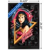 Trends International DC Comics Movie - Wonder Woman 1984 - Wonder Woman Framed Wall Poster Prints - 3 of 4