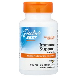 Doctor's Best Immune Support Postbiotic, 500 mg, 60 Veggie Caps - 1 of 2