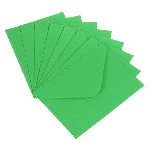 Unique Bargains Blank Paper Mini Vintage DIY Greeting Card Envelope 100 Pcs - 1 of 4