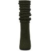 Memoi Women's Contessa Loose Knit Slub Extended Crew Socks - 2 of 3