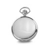 Black Bow Jewelry Charles Hubert Stainless Steel Wave Design Pocket Watch - 2 of 4