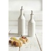 Portmeirion Sophie Conran Oil and Vinegar Drizzler Set - White,Oil: 10.5 inch/Vinegar: 9 inch - 2 of 3