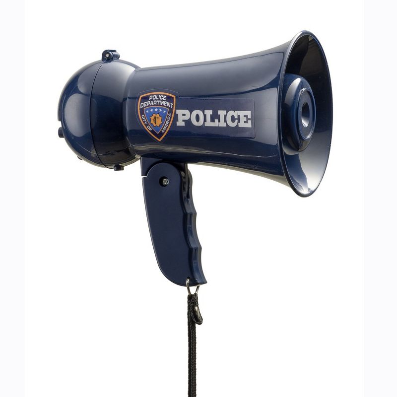 Dress Up America Pretend Play Police Officer's Megaphone with Siren Sound for Kids, 2 of 6