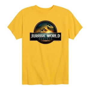 Boys' - Jurassic World: Rebirth - Logo Short Sleeve Graphic T-Shirt - 1 of 4