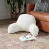 Kensington Garden Bed Rest Support Pillow Snow - 2 of 3