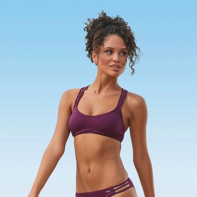 Women's Strappy Scoop Bikini Swimsuit Top - LASCANA