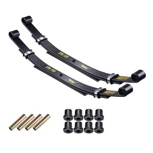 Yescom Set of 2 Rear Leaf Springs for Club Car DS Golf Cart Heavy Duty Dual Action with Bushings - 1 of 4
