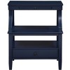 NicBex Nightstand Minimalist Style Bedside Table with Storage Cabinet Modern End Table for Bedroom, Living Room - 2 of 4